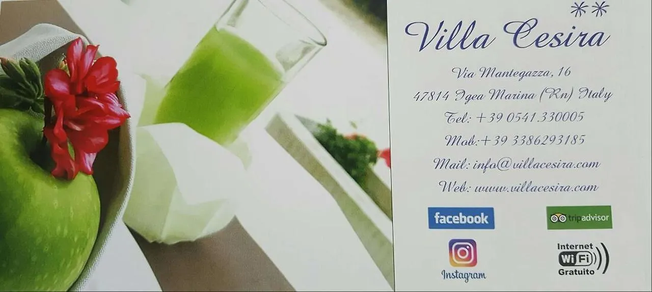Hotel Villa Cesira Bellaria-Igea Marina 0*,